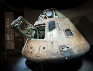 Apollo 14 Command Module "Kittyhawk" Exhibit