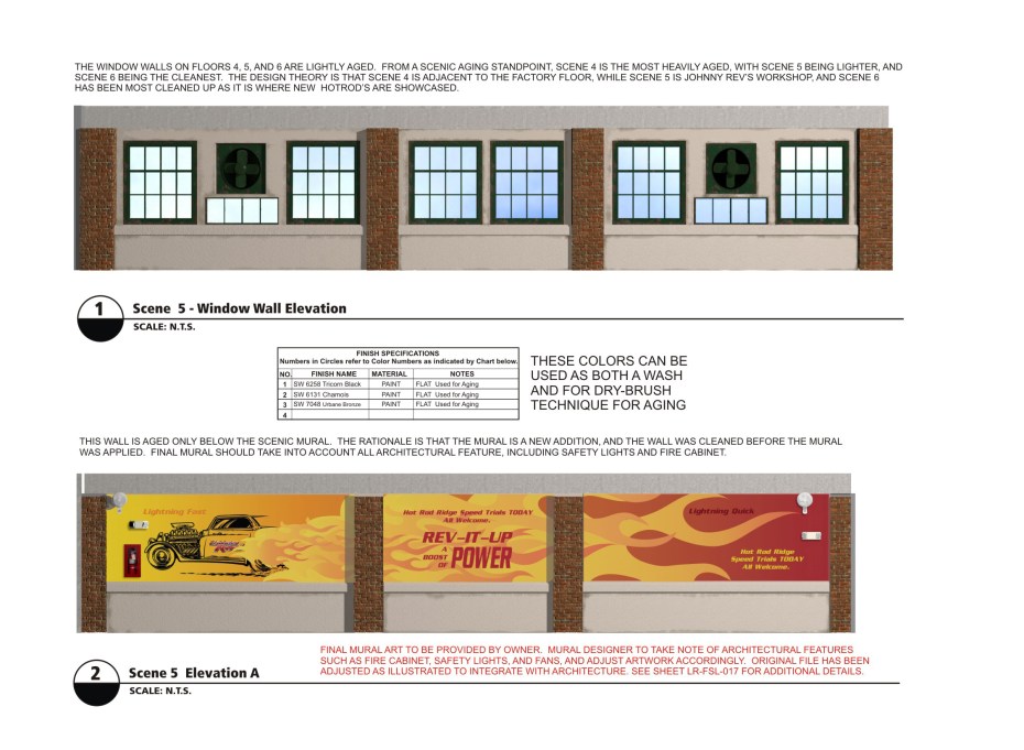 Workshop Wall Elevations